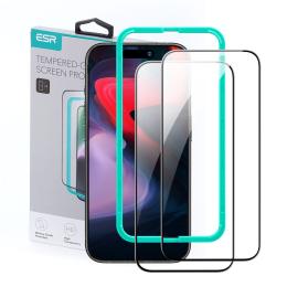 ESR ESR iPhone 15 Pro 2-PACK Skärmskydd Härdat Glas - Teknikhallen.se