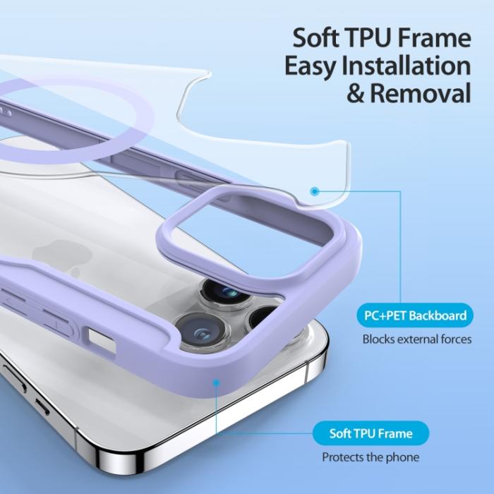 Bild 5, DUX DUCIS DUX DUCIS iPhone 15 Pro Max Fodral MagSafe Skin X Pro - Teknikhallen.se