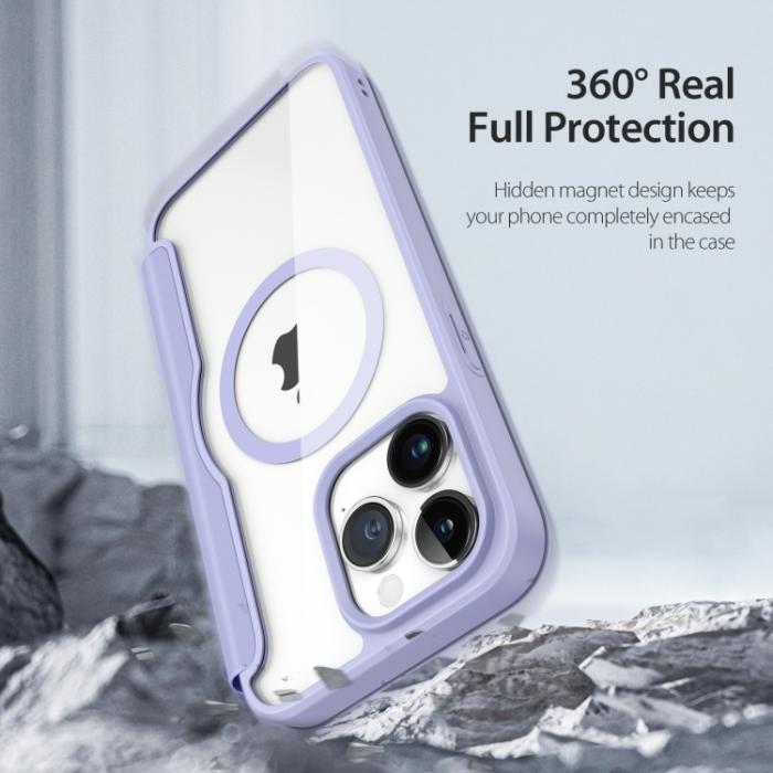 Bild 6, DUX DUCIS DUX DUCIS iPhone 15 Pro Max Fodral MagSafe Skin X Pro - Teknikhallen.se