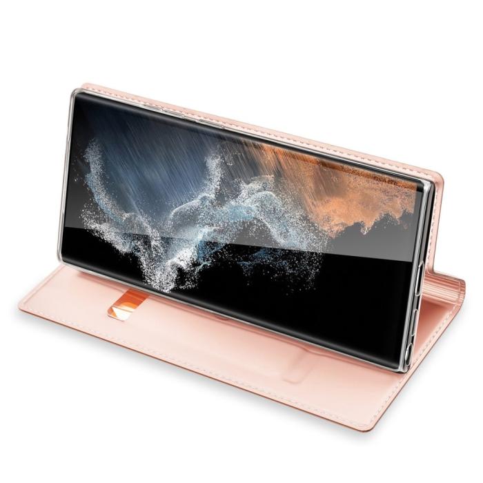 Bild 3, DUX DUCIS DUX DUCIS Samsung Galaxy S23 Ultra Fodral Skin Pro Roséguld - Teknikhallen.se