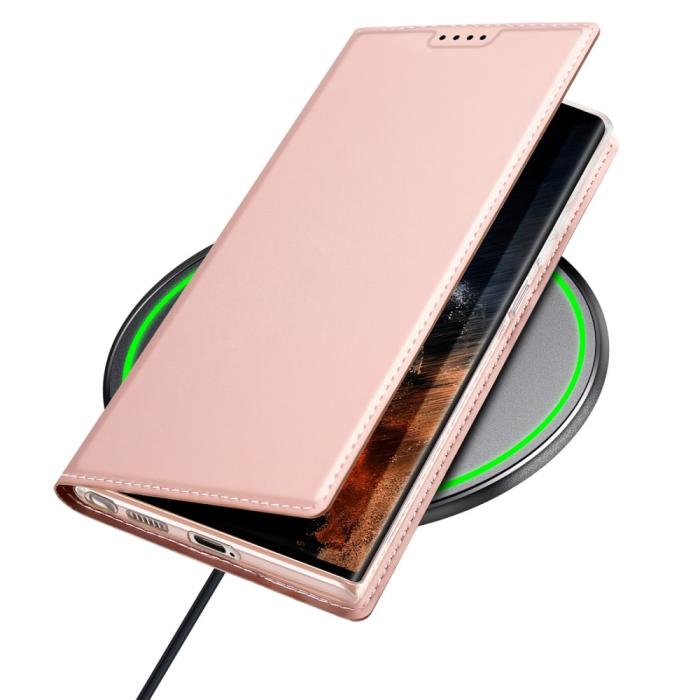 Bild 4, DUX DUCIS DUX DUCIS Samsung Galaxy S23 Ultra Fodral Skin Pro Roséguld - Teknikhallen.se