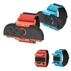 DOBE DOBE 2-PACK Nintendo Switch 2 Joy-Con Armband R&ouml;d / Bl&aring; - Teknikhallen.se