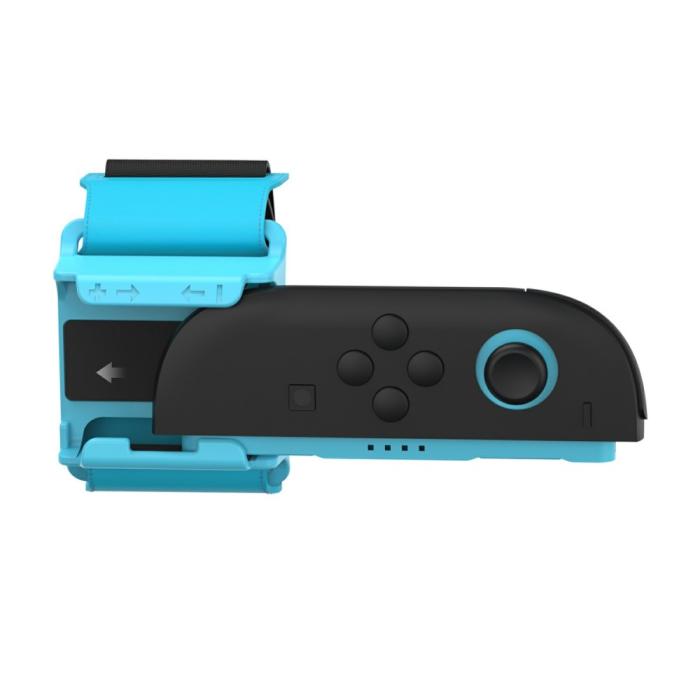 Bild 3, DOBE DOBE 2-PACK Nintendo Switch 2 Joy-Con Armband Röd / Blå - Teknikhallen.se