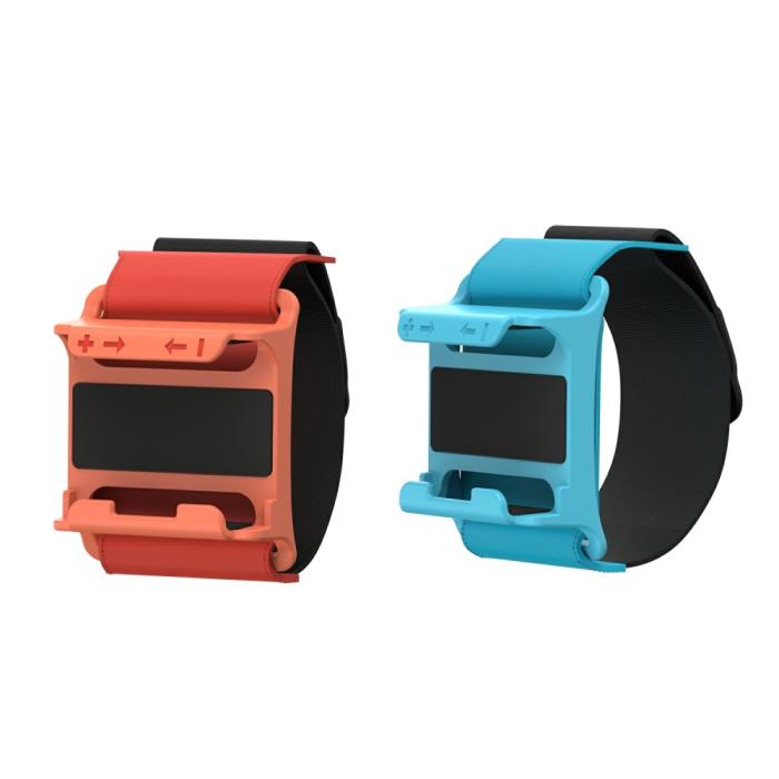 Bild 4, DOBE DOBE 2-PACK Nintendo Switch 2 Joy-Con Armband Röd / Blå - Teknikhallen.se
