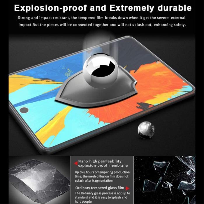 Bild 5,  iPad Mini 2024/2021 Skärmskydd Heltäckande Härdat Glas - Teknikhallen.se