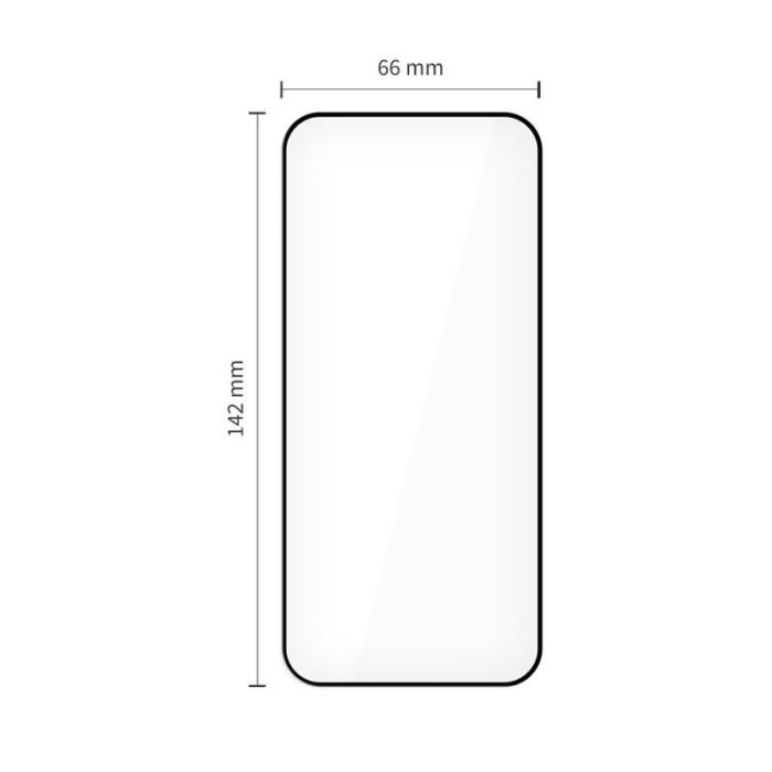 Bild 6, Tech-Protect Tech-Protect iPhone 15 Pro 2-PACK Skärmskydd Quick Set+ Svart - Teknikhallen.se