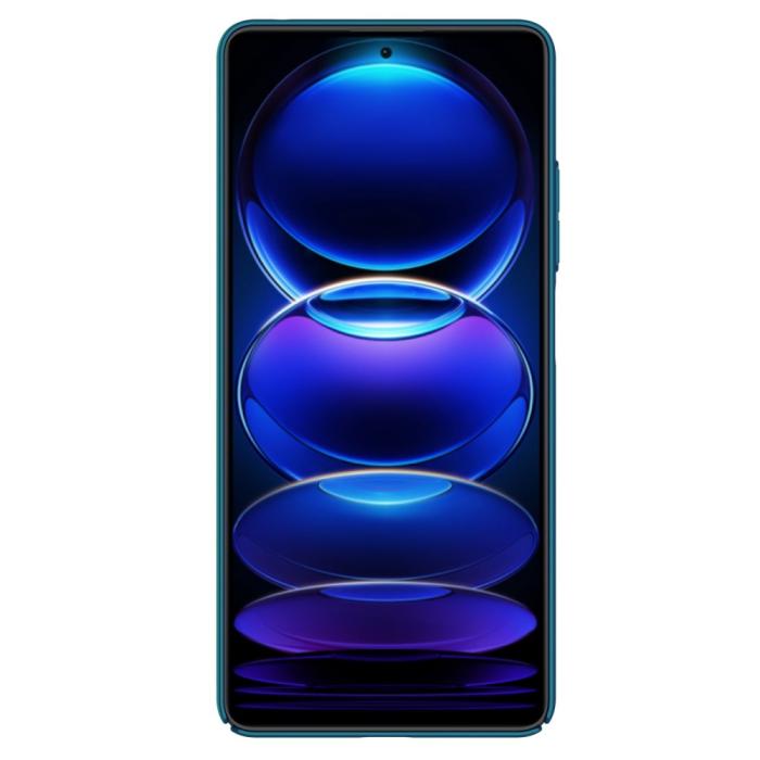 Bild 2, NILLKIN NILLKIN Xiaomi Redmi Note 12 Pro 5G Skal Frosted Shield Blå - Teknikhallen.se