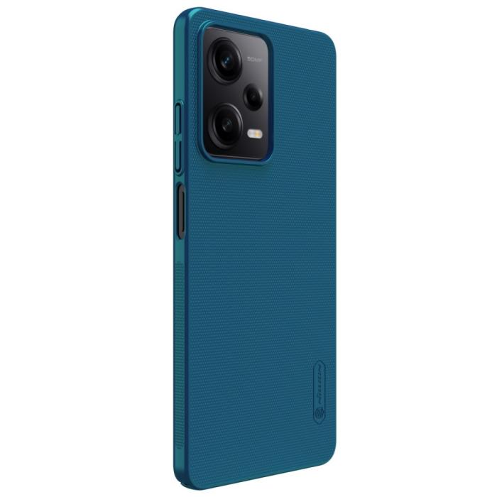 Bild 4, NILLKIN NILLKIN Xiaomi Redmi Note 12 Pro 5G Skal Frosted Shield Blå - Teknikhallen.se
