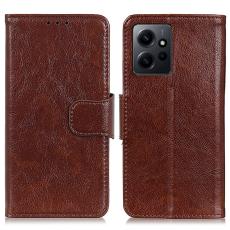  Xiaomi Redmi Note 12 4G Fodral Split L&auml;der Brun - Teknikhallen.se