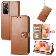  Xiaomi 12 Fodral M&auml;ssing Magnet Brun - Teknikhallen.se