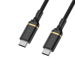 OtterBox OtterBox Standard 3m PD USB-C - USB-C Kabel Svart - Teknikhallen.se