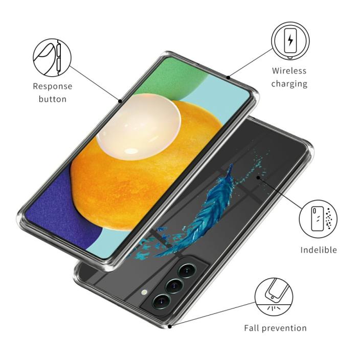 Bild 3,  Samsung Galaxy S24 Skal Med Tryck Fjäder - Teknikhallen.se