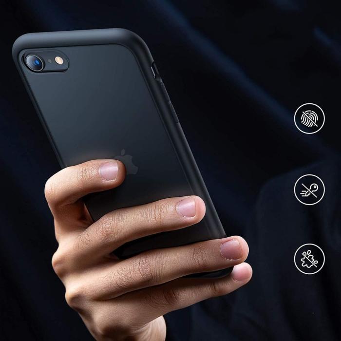 Bild 3, Tech-Protect Tech-Protect iPhone 7/8/SE Skal Mattfit Svart - Teknikhallen.se