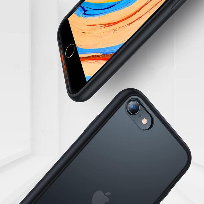 Bild 4, Tech-Protect Tech-Protect iPhone 7/8/SE Skal Mattfit Svart - Teknikhallen.se