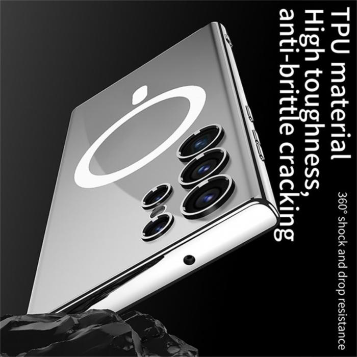 Bild 6, GKK GKK Galaxy S24 Ultra Skal MagSafe Electroplate Midnight Green - Teknikhallen.se