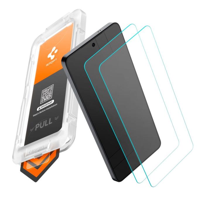 Bild 5, Spigen Spigen Galaxy S26 Ultra 2-PACK Skärmskydd GLAS.tR 