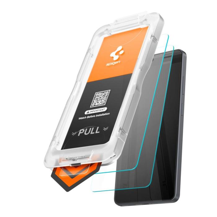Bild 6, Spigen Spigen Galaxy S26 Ultra 2-PACK Skärmskydd GLAS.tR 
