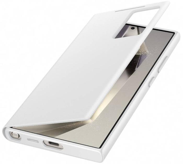 Bild 5, Samsung Samsung Galaxy S24 Ultra Fodral Smart Clear View White - Teknikhallen.se