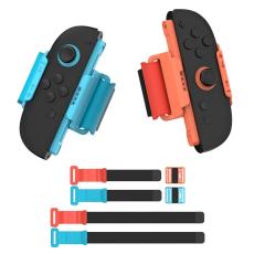 DOBE DOBE Nintendo Switch 2 Joy-Con Arm & Benrem R&ouml;d / Bl&aring; - Teknikhallen.se
