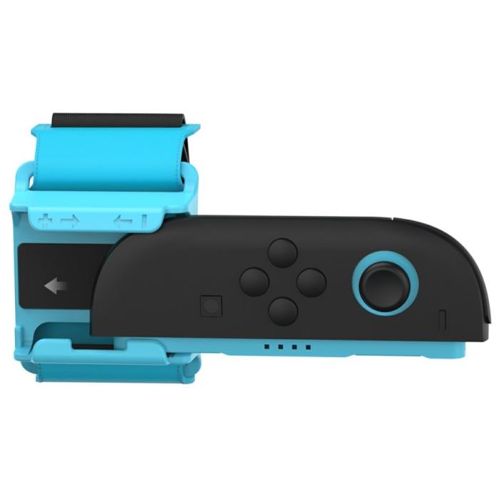 Bild 3, DOBE DOBE Nintendo Switch 2 Joy-Con Arm & Benrem Röd / Blå - Teknikhallen.se