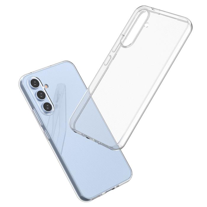 Bild 4,  Samsung Galaxy A54 5G Skal TPU Transparent - Teknikhallen.se