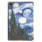  Samsung Galaxy Tab A9 Plus Fodral Tri-Fold Brush Painting - Teknikhallen.se