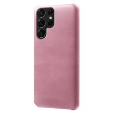 KSQ KSQ Samsung Galaxy S22 Ultra Skal L&auml;dert&auml;ckt Ros&eacute;guld - Teknikhallen.se