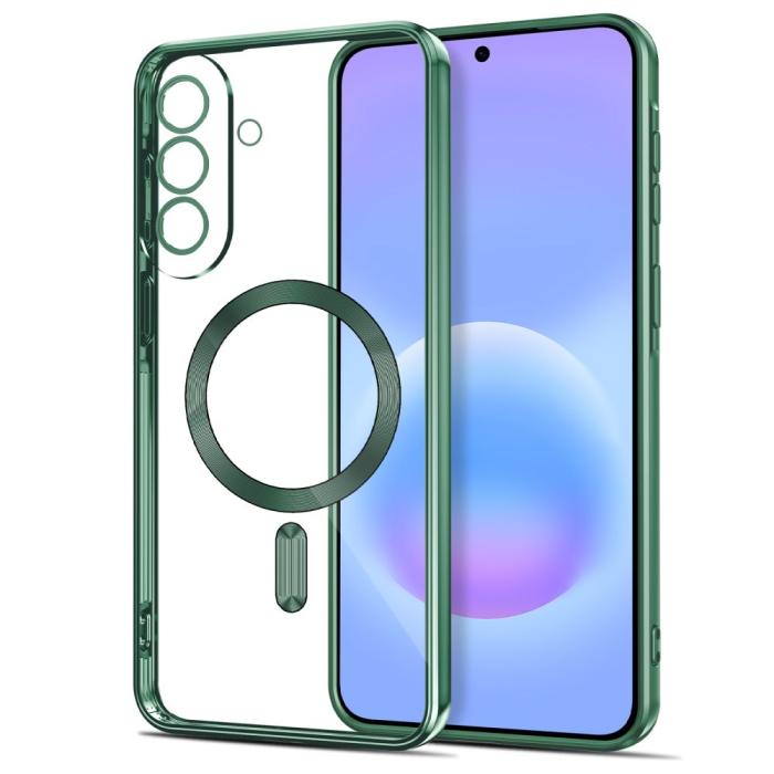 Bild 2, Tech-Protect Tech-Protect Galaxy A37 5G Skal MagSafe MagFlex Jungle Green - Teknikhallen.se