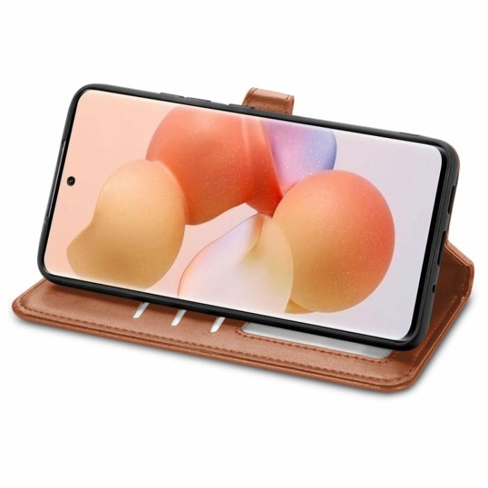 Bild 4,  Xiaomi 12 Fodral Mässing Magnet Brun - Teknikhallen.se