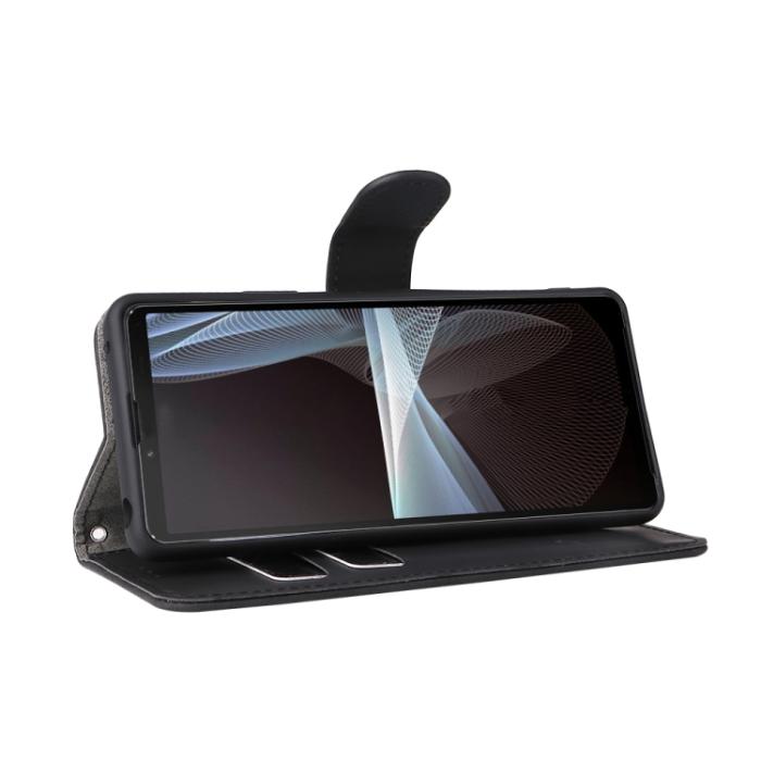 Bild 5,  Sony Xperia 10 IV Fodral Skin Touch Svart - Teknikhallen.se