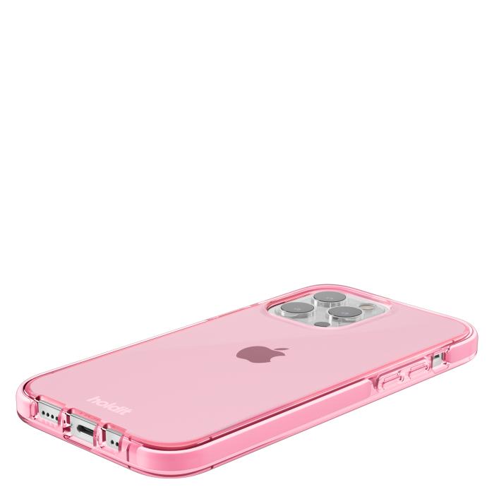 Bild 4, holdit holdit iPhone 14 Pro Skal Seethru Bright Pink - Teknikhallen.se