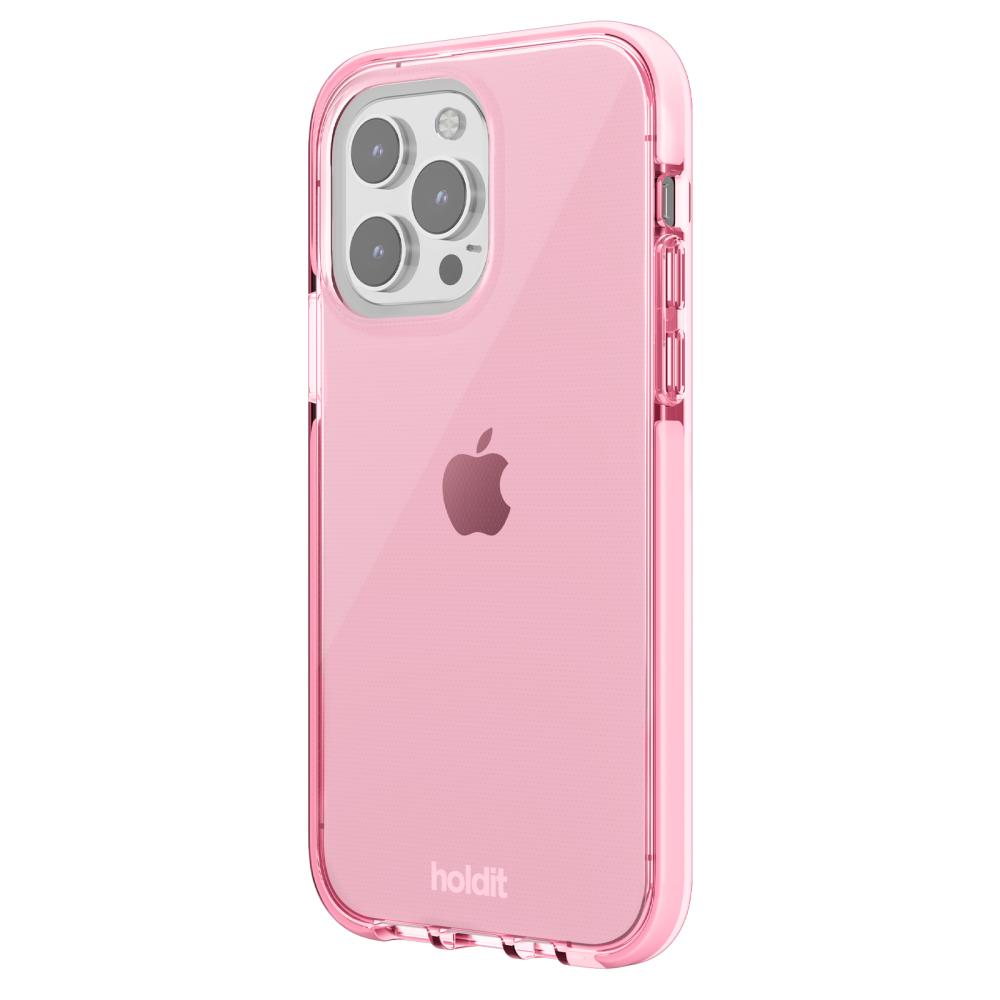 holdit holdit iPhone 14 Pro Skal Seethru Bright Pink - Teknikhallen.se