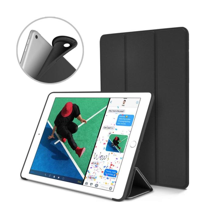 Bild 2, Tech-Protect Tech-Protect iPad 9.7 2017/2018 Fodral SmartCase Svart - Teknikhallen.se