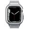 Spigen Spigen Apple Watch 44/45 mm Armband Metal Fit 'Pro' Silver - Teknikhallen.se