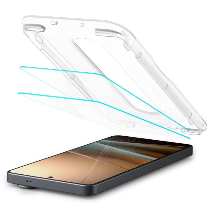 Bild 2, Spigen Spigen Galaxy S26 Ultra 2-PACK Skärmskydd GLAS.tR AntiReflection - Teknikhallen.se