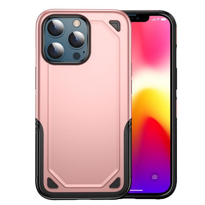 Bild 6,  iPhone 13 Pro - Armor Hybrid Skal - Ljus Blå - Teknikhallen.se