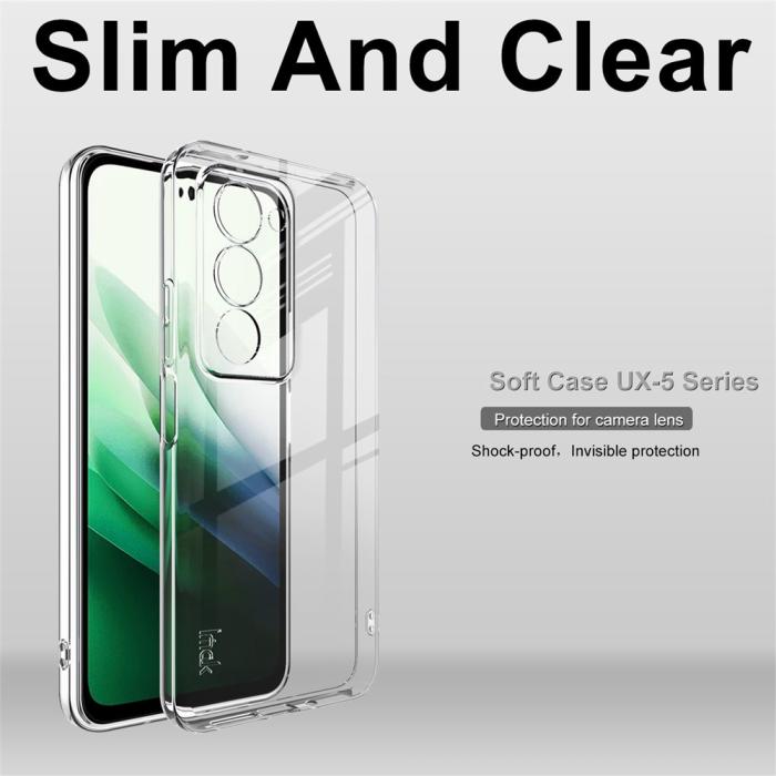 Bild 3, IMAK IMAK Xiaomi Redmi 15 Skal TPU Transparent - Teknikhallen.se
