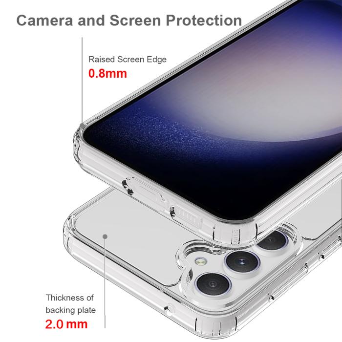 Bild 5,  Samsung Galaxy S26 Skal Hybrid Transparent - Teknikhallen.se