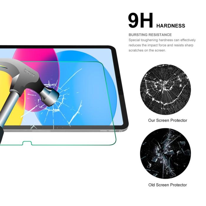 Bild 4, ENKAY ENKAY iPad 11 2025/10.9 2022 2-PACK Skärmskydd Härdat Glas - Teknikhallen.se