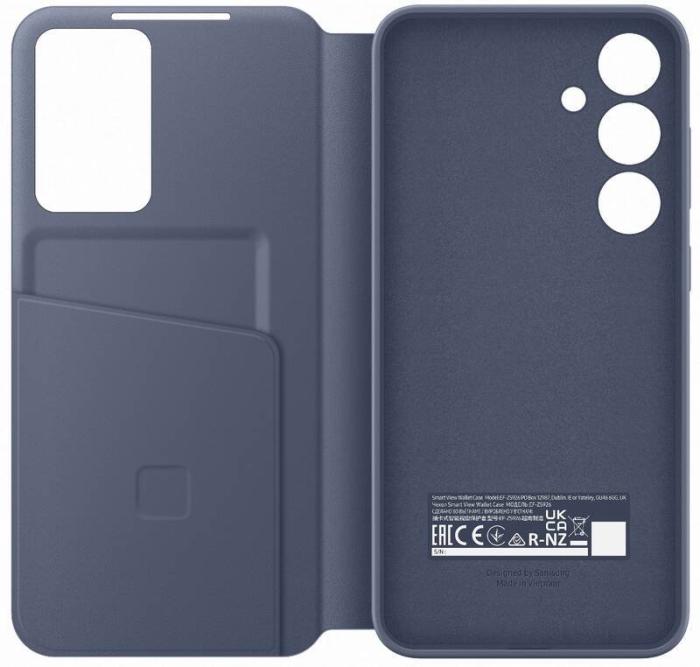 Bild 4, Samsung Samsung Galaxy S24 Plus Fodral Smart Clear View Violet - Teknikhallen.se