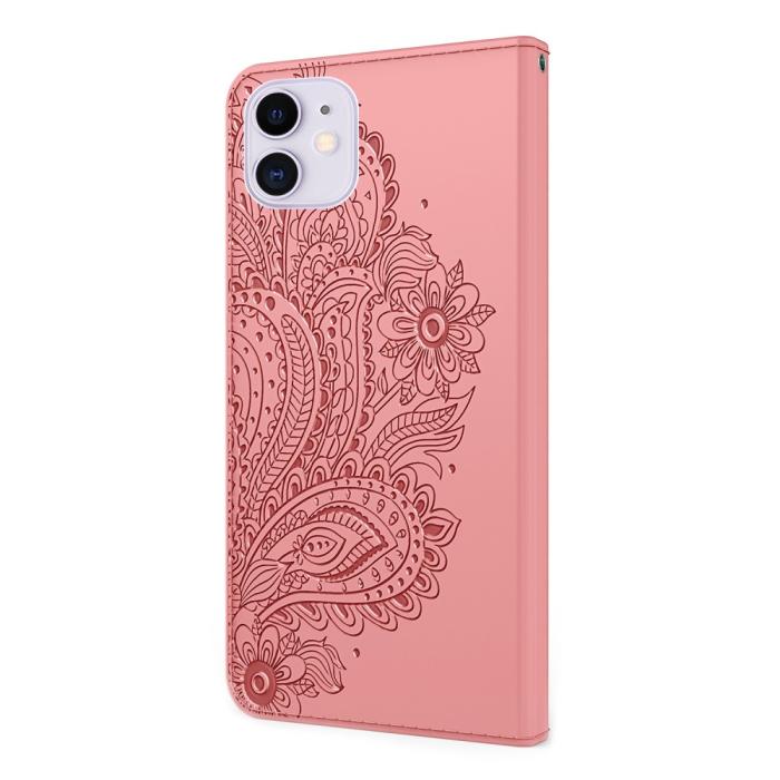 Bild 3,  iPhone 13 Mini - Flower Mandala Fodral - Roséguld - Teknikhallen.se