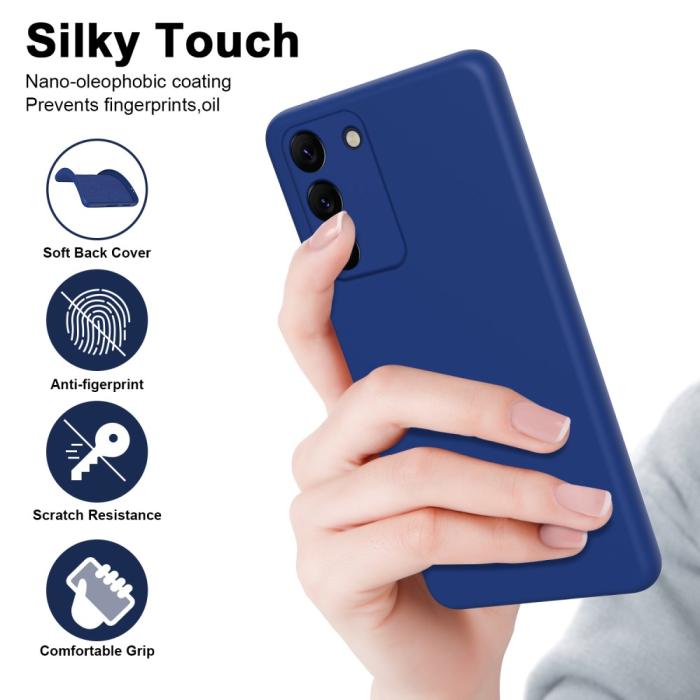 Bild 4,  Samsung Galaxy S23 Skal Gummerat TPU Svart - Teknikhallen.se