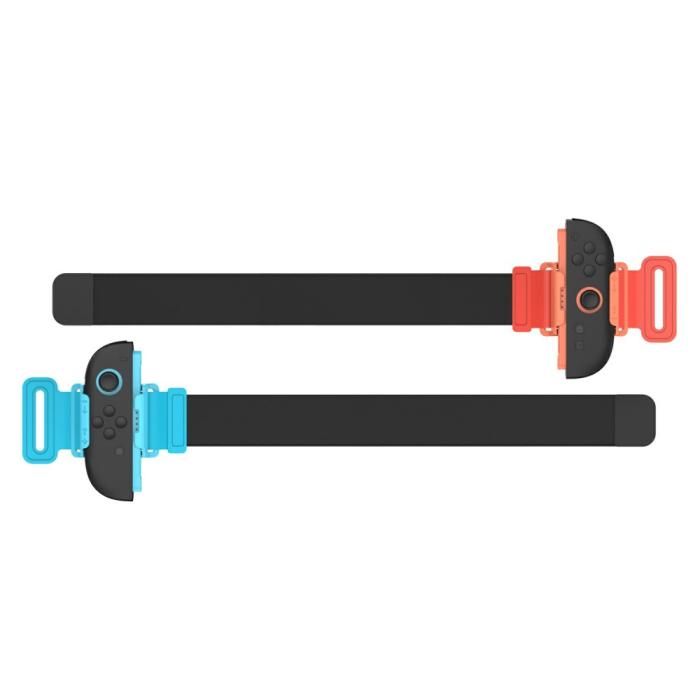 Bild 4, DOBE DOBE Nintendo Switch 2 Joy-Con Arm & Benrem Röd / Blå - Teknikhallen.se