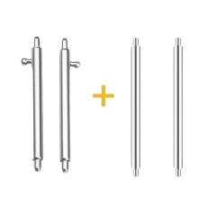  F&auml;sten Till 24 mm Inf&auml;stning Silver - Teknikhallen.se