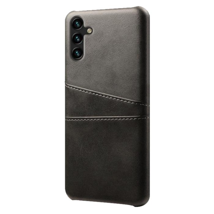 Bild 2, KSQ KSQ Samsung Galaxy A54 5G Skal Läderbelagt Kortfack Svart - Teknikhallen.se