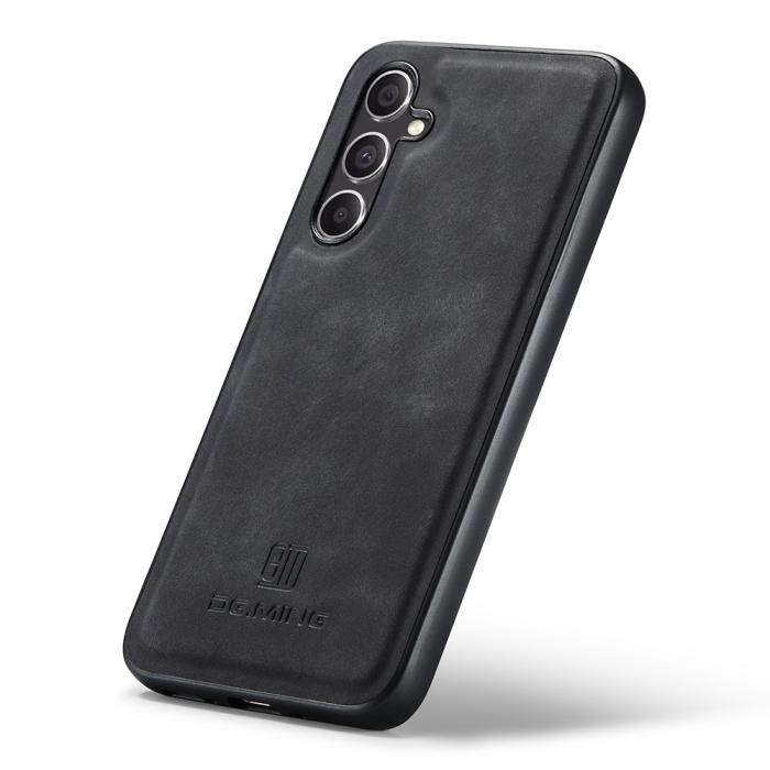 Bild 4, DG.MING DG.MING Samsung Galaxy S23 FE Skal Läderbelagt Svart - Teknikhallen.se