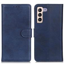  Samsung Galaxy S23 Plus Fodral Solid L&auml;der Bl&aring; - Teknikhallen.se