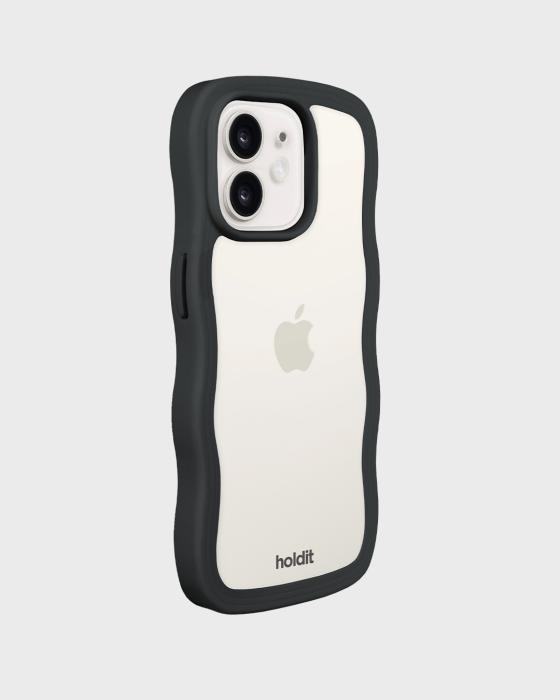 Bild 3, holdit holdit iPhone 12 / 12 Pro Skal Wavy Svart/Transpar - Teknikhallen.se