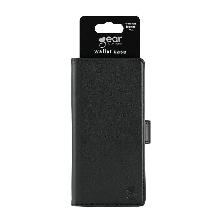 Bild 2, Gear GEAR Samsung Galaxy A52 / A52s Fodral Läder Svart - Teknikhallen.se