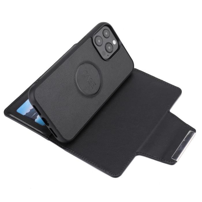 Bild 6,  iPhone 13 Pro - 2in1 Magnet Fodral / Skal - Svart - Teknikhallen.se